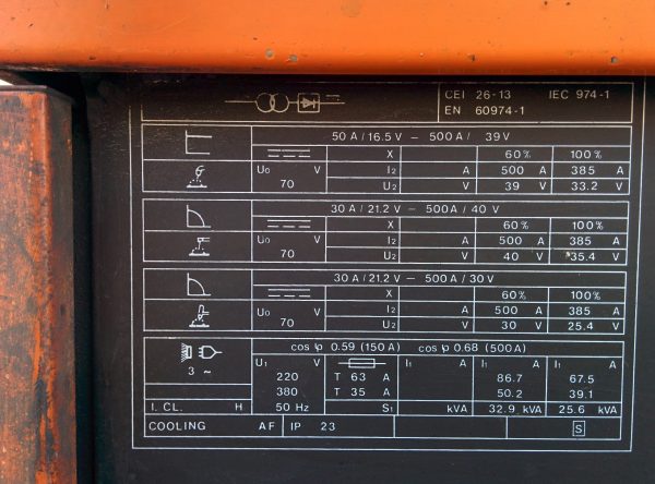 WEMI W 500 FX - SCHEDA231 - Usato