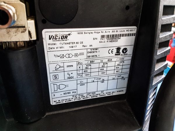 ESAB CUTMASTER 60 - SCHEDA285 - Usato