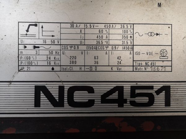 NUOVA CERSO NC451 (ACQUA) - SCHEDA273 - Usato