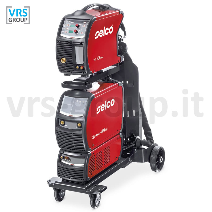 SELCO Quasar 400 MSE + WF 430 Smart + WU230 + GT400 saldatrice MIG/MAG