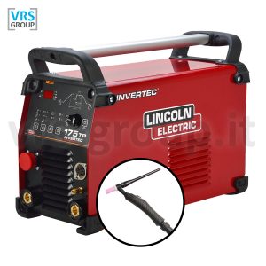 LINCOLN ELECTRIC Invertec 175-TP saldatrice TIG con cavo massa e torcia TIG