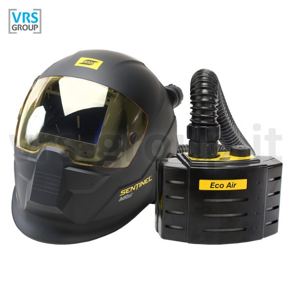 ESAB Sentinel A50 Air maschera autoscurante ventilata per saldatura con unità filtrante Eco Air