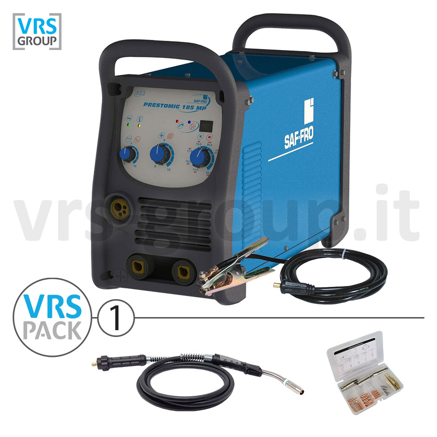 SAF-FRO PrestoMig 185MP_VRS PACK 1 Saldatrice multiprocesso