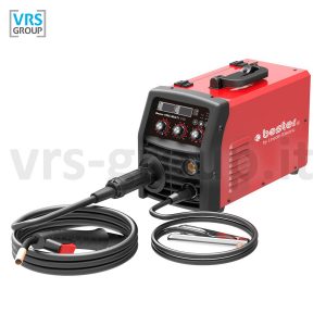 BESTER 190C MULTI saldatrice multiprocesso completa di cavo massa e torcia MIG
