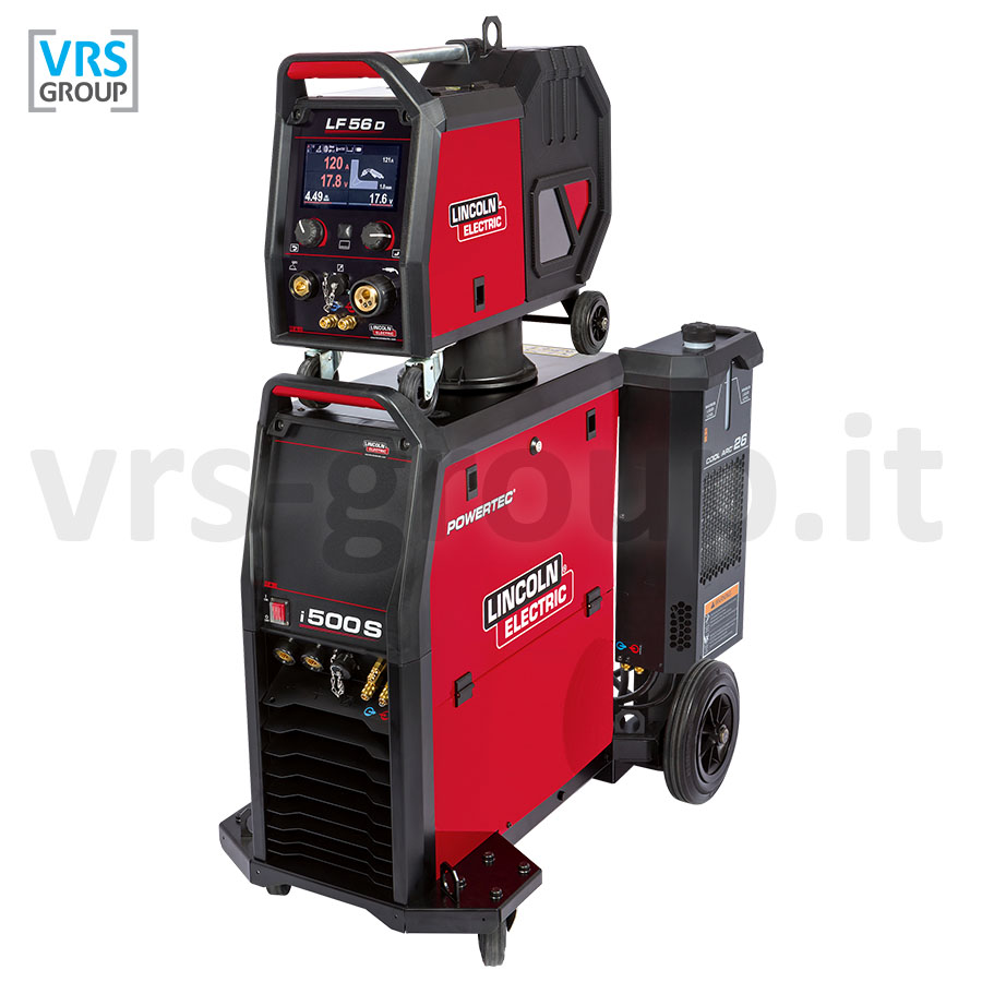 LINCOLN ELECTRIC PowerTec i500S + LF56D Advanced - Saldatrice MIG/MAG
