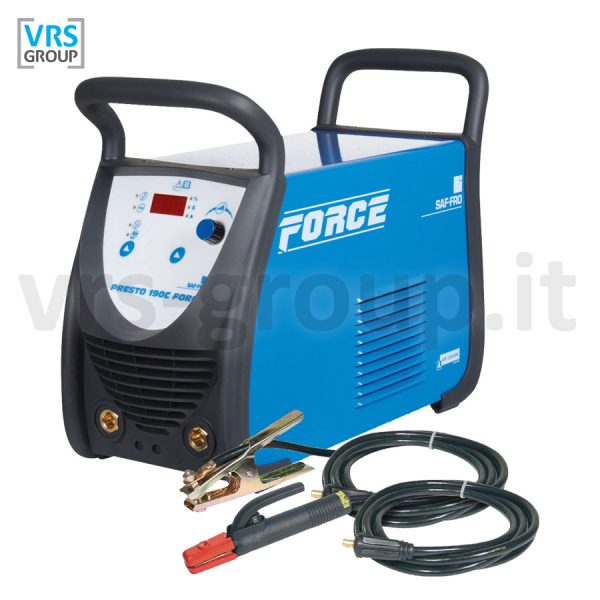 SAF-FRO Presto 190C force saldatrice MMA con kit cavi