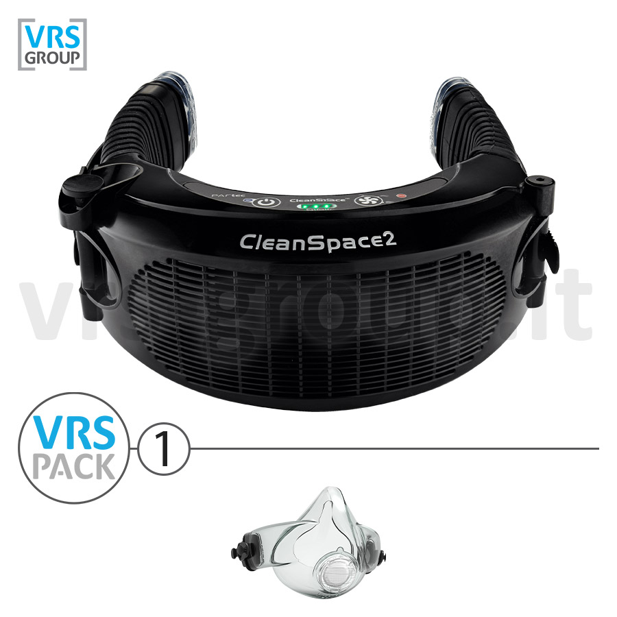 CLEANSPACE2 - VRS PACK 1 - Elettrorespiratore filtrante completo di semimaschera
