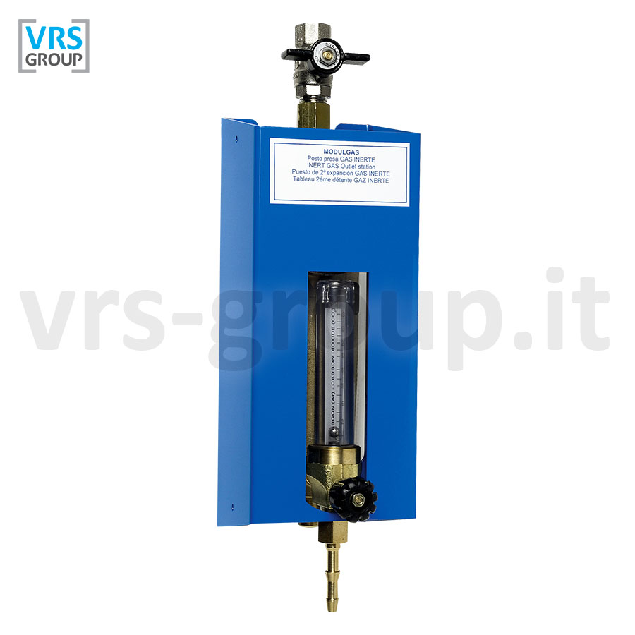 SAF-FRO - Posto presa MODULGAS gas neutro con flussometro