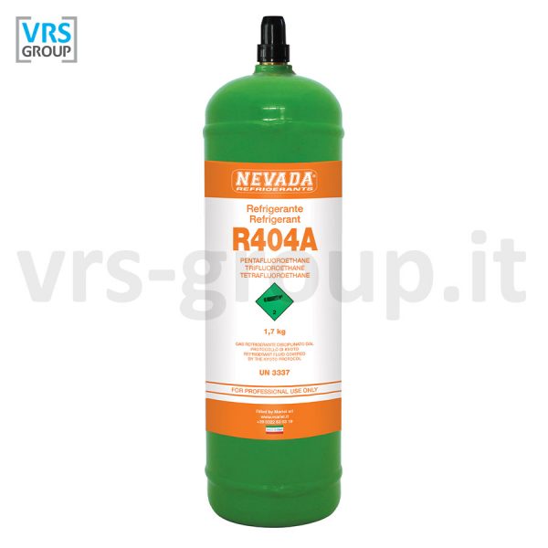 NEVADA Bombola gas refrigerante R404a - 1,7 Kg