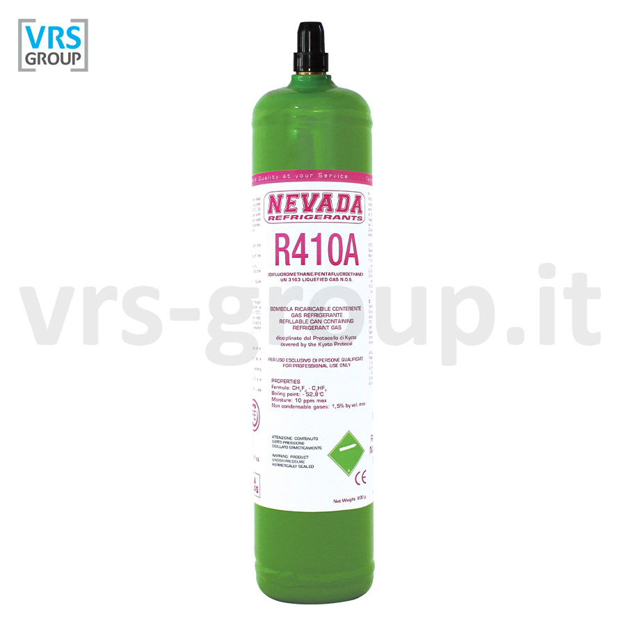 NEVADA Bombola gas refrigerante R410a - 800 g