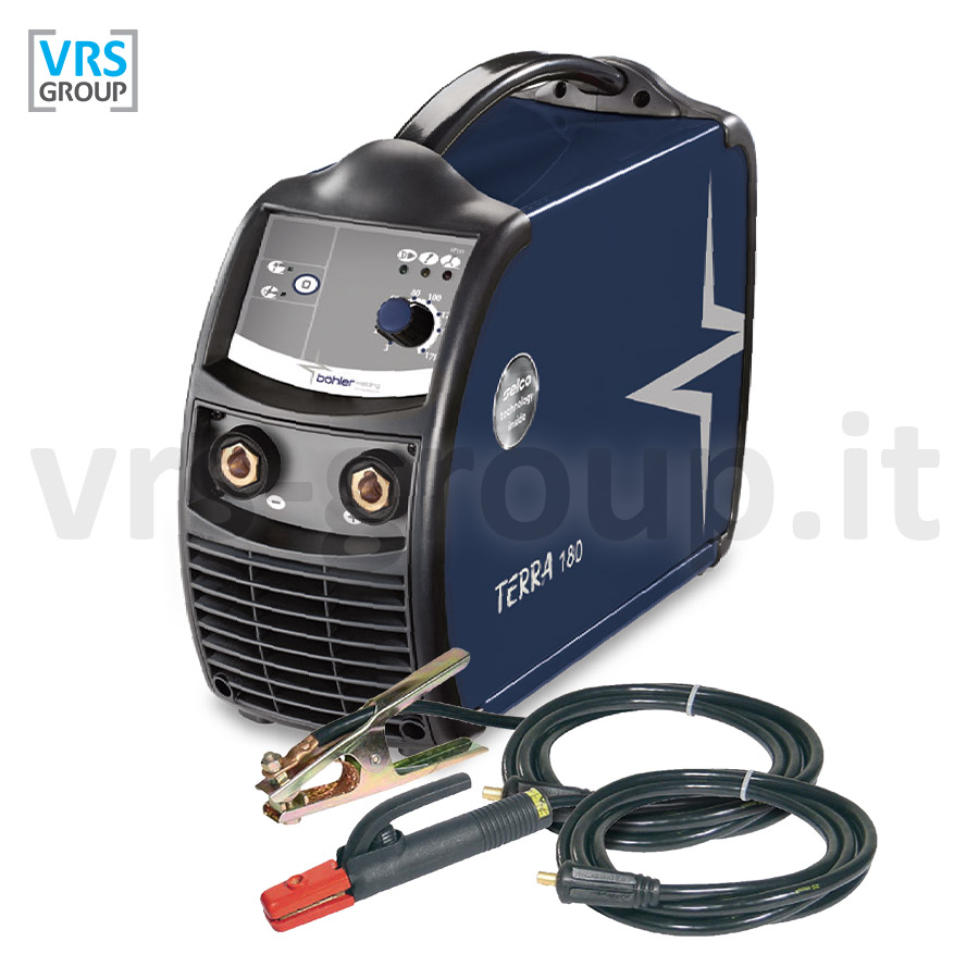 BOHLER WELDING Terra 180 saldatrice MMA con kit cavi