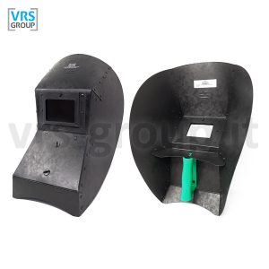 Maschera a mano curvo in fibra EXTRAPLUS 75x98mm per saldatura