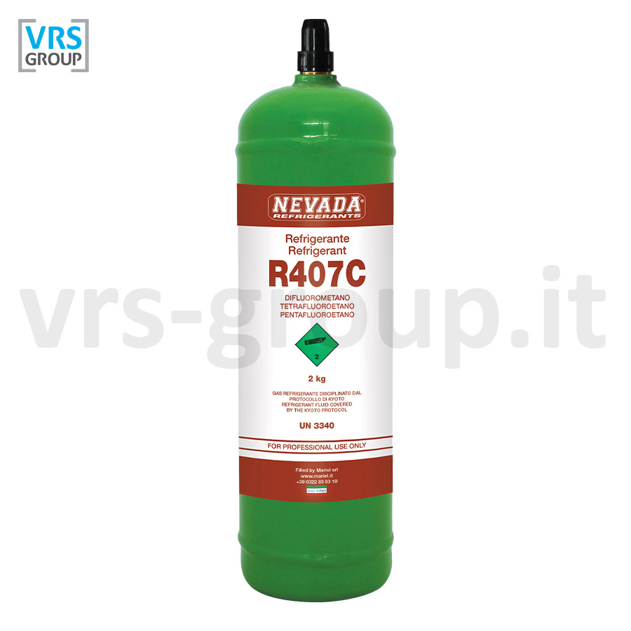 NEVADA Bombola gas refrigerante R407c - 2 kg