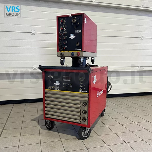 SCHEDA397 - SELCO PSM 406 + WF 200 Saldatrice MIG revisionata