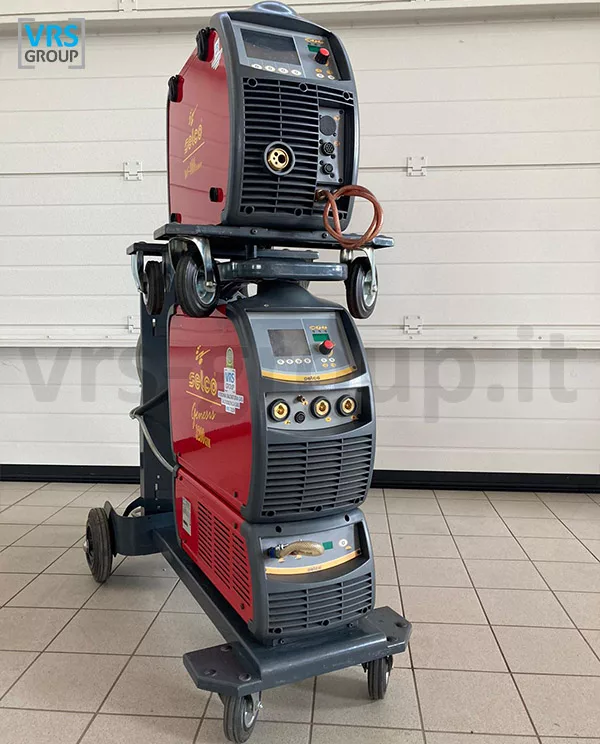 SCHEDA457 - SELCO GENESIS 3200 GSM + WF4000 EXCLUSIVE Saldatrice revisionata MIG/MAG/TIG