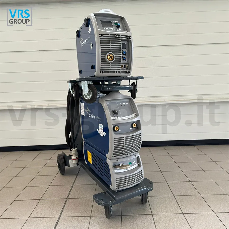 SCHEDA498 - BOHLER URANOS 3200 PME + WF4000 SMART Saldatrice MIG revisionata