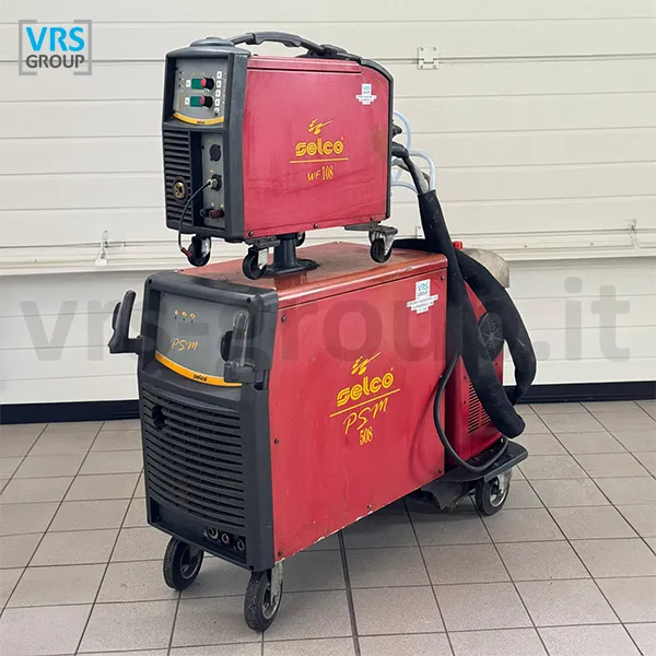 SCHEDA502 - SELCO PSM 508 + WF108 Saldatrice MIG revisionata