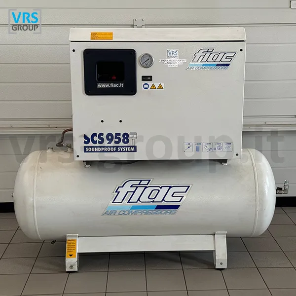 SCHEDA503 - FIAC COMPRESSORE SCS 958 + ESSICATORE + SERBATOIO
