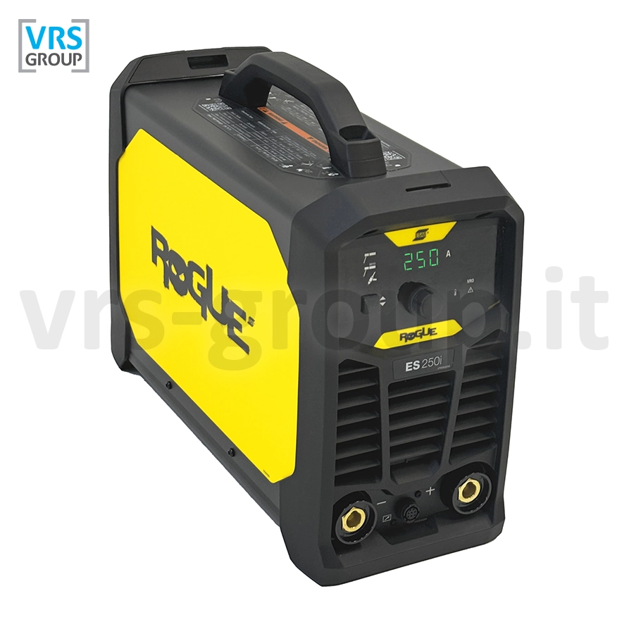 ESAB Rogue ES 250i - saldatrice MMA completa di kit cavi