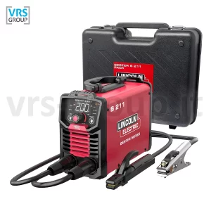 LINCOLN ELECTRIC BESTER S 211 PACK saldatrice MMA completa di kit cavi e valigetta