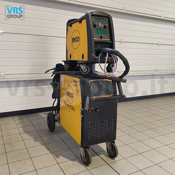 SCHEDA547 - WECO PIONEER PULSE 321 MSR + WF-104 saldatrice mig