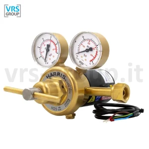 HARRIS Riduttore di pressione H25 con preriscaldatore CO2 300-25-500 3/8"