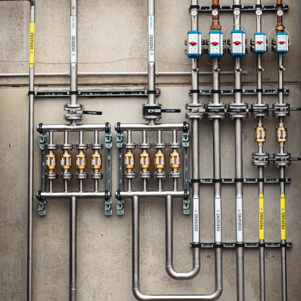 VRS TECH - Impianto distribuzione gas settore Industriale